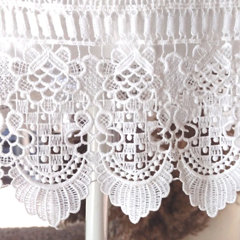 Pink Lily white overlay lace dress - Picture 5 of 9